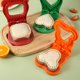 thumbnail image 5 of Sandwich cutter and sealer diy bread tool fun edge cutter for kids adults orange, 5 of 5