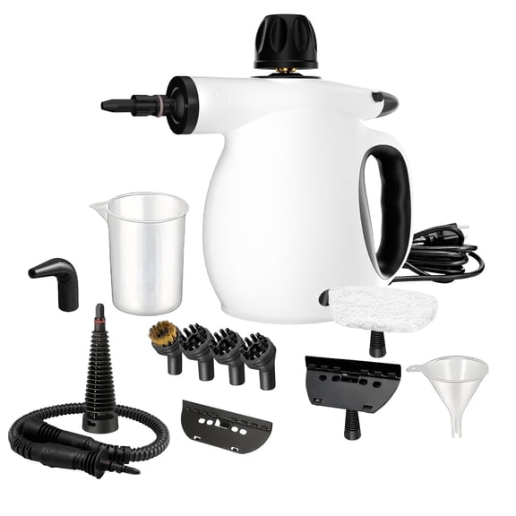 Handheld Steam Cleaner with 12 Multifunctional Attachments, 1200W