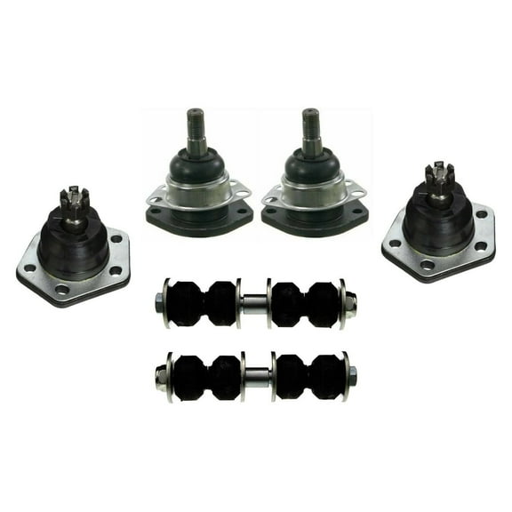 6 Piece Kit Upper & Lower Ball Joints / Stabilizer Sway Bar Links Fits select: 1997-2004 CHEVROLET S TRUCK S10, 1997-2005 CHEVROLET BLAZER