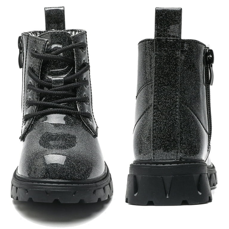 Dadawen Toddler Boys Girls Combat Boots, Waterproof Ankle