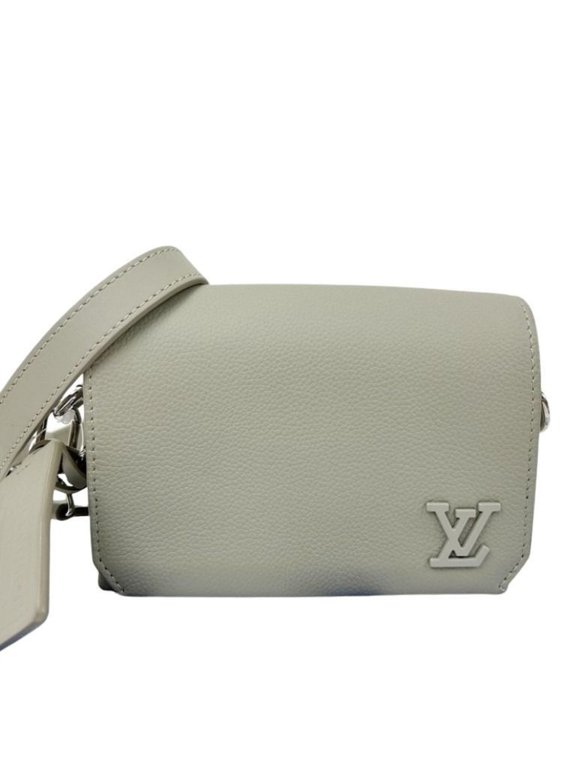 Pre-Owned LOUIS VUITTON Shoulder Bag Aerogram Fastline Wearable Wallet M82281 Sage Grain...