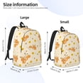 thumbnail image 4 of Rocae Squirrel And Leaves for Durable Canvas Backpack Leisure Large Bag Travel Rucksack Multi-function Backpack Medium, 4 of 8