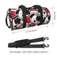 thumbnail image 2 of Pofeuu Cute Dog Print Travel Duffel Bag,Sports Tote Gym Bag,Shoulder Weekender Overnight Bag for Women Gym Bag, 2 of 6