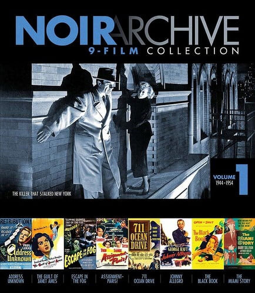 FILM NOIR COLLECTION 9枚組 Film Noir Classics Collection - 9 Films [1 Blu-ray Disc] - Walmart.com