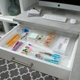 thumbnail image 5 of Simplify Small Narrow Drawer Organizer, Clear, 5 of 6