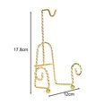 thumbnail image 5 of Tea Saucer Display Stand Twist Wire Teacup Easel for Plate Teapot Coffee Mug--, 5 of 5