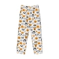 thumbnail image 4 of Daiia Dog Faces Men's Sleep Pant with Pockets and Drawstring,Pajama Pants-Medium, 4 of 9