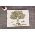 thumbnail image 4 of Darling Souvenir Personalized Engraved Laser Cut Wedding Guest Book Wooden Cover Sign-in Book Registry Guestbook Scrapbook-NM, 4 of 7