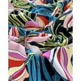 thumbnail image 4 of Minerva Exclusive Beaming Blooms Linen Viscose Blend Fabric - per yard, 4 of 6