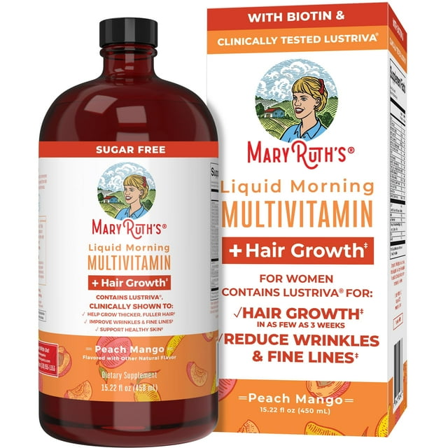 Suplemento multivitamínico multimineral para mujeres de MaryRuth, 450 ml