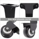 thumbnail image 3 of 1 set Ruedas Altavoz Almohadillas Altavoz necesarias Reemplazos de accesorios de altavoz exterior, 3 of 6