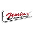 thumbnail image 3 of Recording Studio Novelty Decor, Metal Wall Sign - 4x18 Inches, 3 of 4