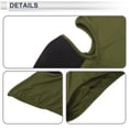 thumbnail image 4 of Máscaras de malla Unique Bargains, máscara facial de poliéster, protección solar, transpirable, verde militar, 1 pieza, 4 of 6