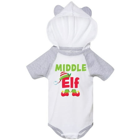 

Inktastic Christmas Middle Elf Gift Baby Boy or Baby Girl Bodysuit