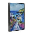 thumbnail image 3 of Stupell Industries Seaside Town Overlook Landscape & Nature Painting Black Framed Art Print Wall Art, 16 x 24, 3 of 8