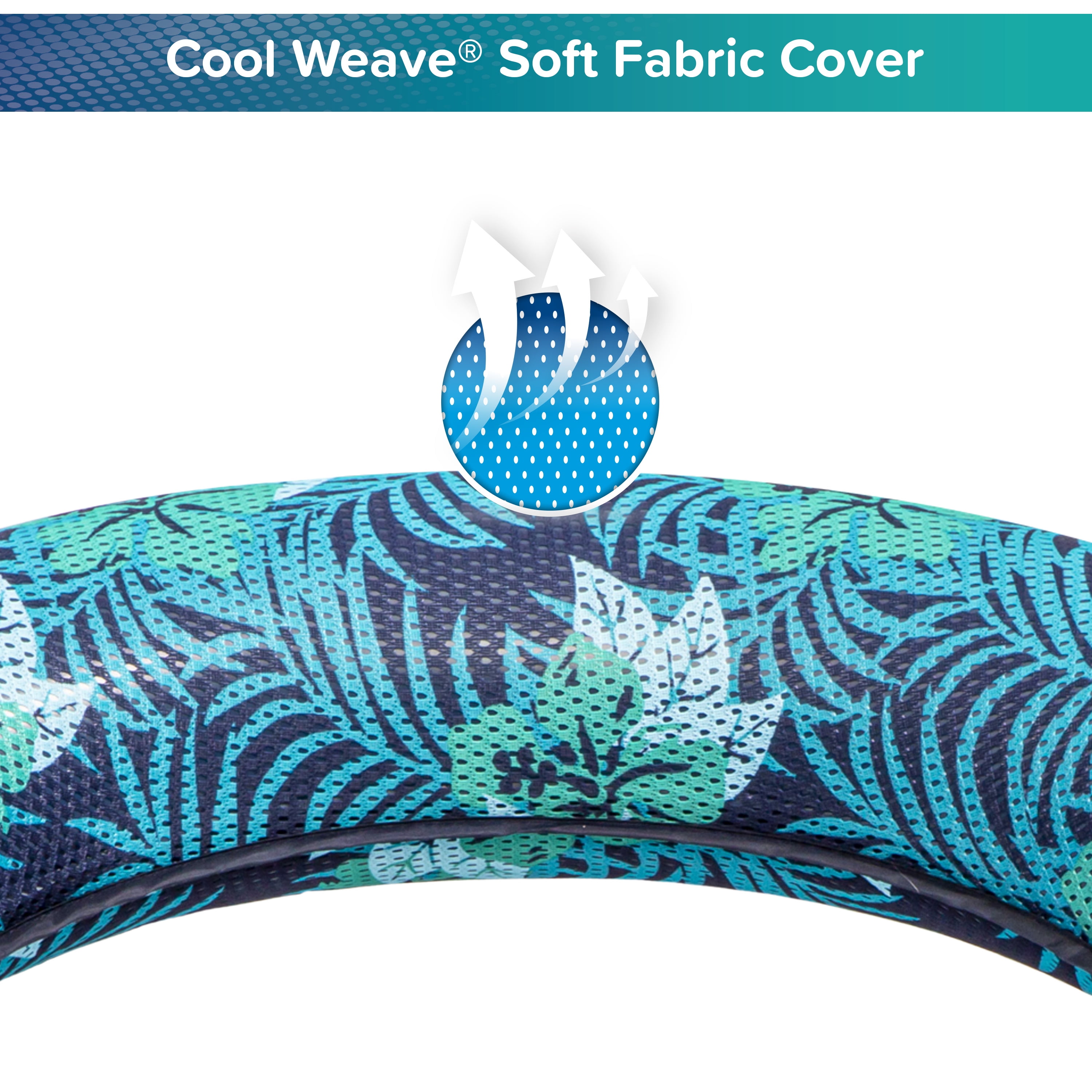 (3 pack) Aqua-Leisure Luxury Noodle Pool Chair, with Soft Cool Weave Mesh Fabric