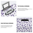 thumbnail image 6 of Wukai Lavender Flowers Elastic Luggage Cover: Personalized Protection for Your Suitcase - Fits 19~29-inch, Washable & Durable Travel Companion-Medium, 6 of 8