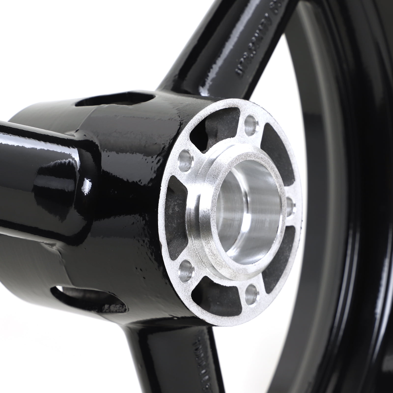 17x3.5 Front Wheel Rim for Suzuki SV1000 / S 2003 2004 GSXR 600 2001-2005 02 03 04 05 GSX-R 750 2000-05 GSX R 1000 01-04 Glossy Black Aluminum Alloy A365 Tubeless Light weight