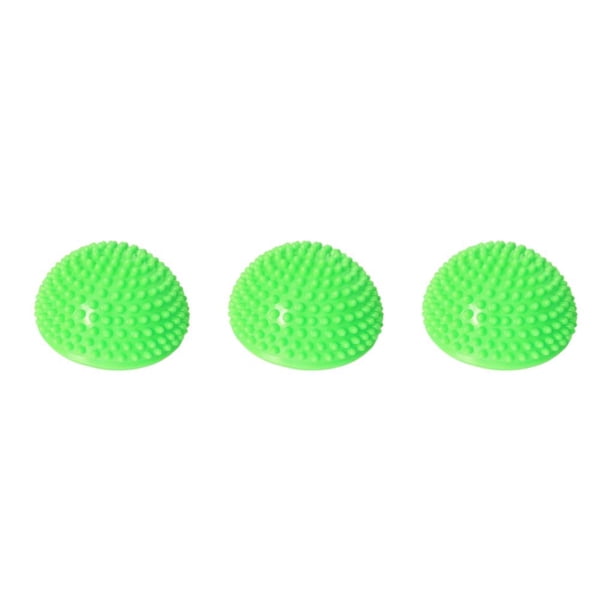 Wosthever Bolas semicirculares de la yoga de la herramienta eficaz del masaje flexible y cómoda de la vaina del equilibrio de los deportes del Type1 NO1
