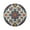 An Intricate Persian Rug Pattern, variant on Round Placemat Heat Resistant & Wrinkle-Free Dining Table Decor Placemat For Home & Weddings Angel Bow