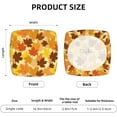 thumbnail image 2 of 6 Packs Removable Chair Seat Covers for Dining Room, Maple Leaves Stretchable Office Kitchen Chair Slipcovers Cushion Protector Colorful Fall Furniture Decor, 16.9x16.9 Inches, 2 of 6