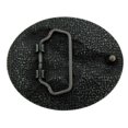 thumbnail image 2 of Eagle Belt Buckle Texas US Style Rodeo Western Fashion Metal black Oval Finished, 2 of 2