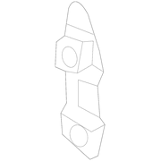 Genuine OE Mazda Side Retainer - D10J-50-2H1B