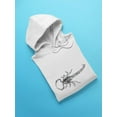 thumbnail image 3 of Yellow Scorpion  Hoodie Men -Image by Shutterstock, Male x-Large, 3 of 4