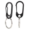 thumbnail image 1 of Llavero De aleación Para Exteriores, Mosquetón De Liberación Rápida, Hebilla De Llave, Llavero Con Clip, Accesorio De Escalada, 1 of 8