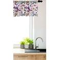thumbnail image 3 of Ambesonne Fantasy Window Valance, Caterpillar, 54" X 18", Multicolor, 3 of 3