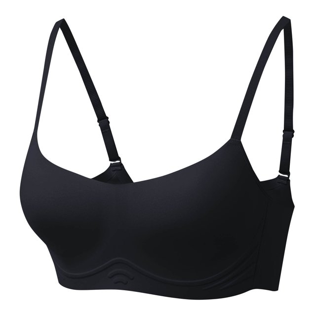 Cinvoph Womens Wireless Bras Adjustable Straps T Shirt Bra Bralettes Comfortable Breathable Everyday Bra