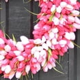 thumbnail image 6 of Yoone Beautiful Fine Texture Wreath Decor Elegant Handmade Plastic Holiday Wreath for Home, 6 of 6