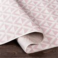 thumbnail image 5 of Eagean EAG-2375 7'10" x 10'2" Rug in Pale Pink and Taupe, 5 of 7