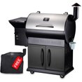 thumbnail image 1 of Z Grills ZPG-700E 697 Po2 Gril à Pellets et Fumeur en Acier Inoxydable, 1 of 12