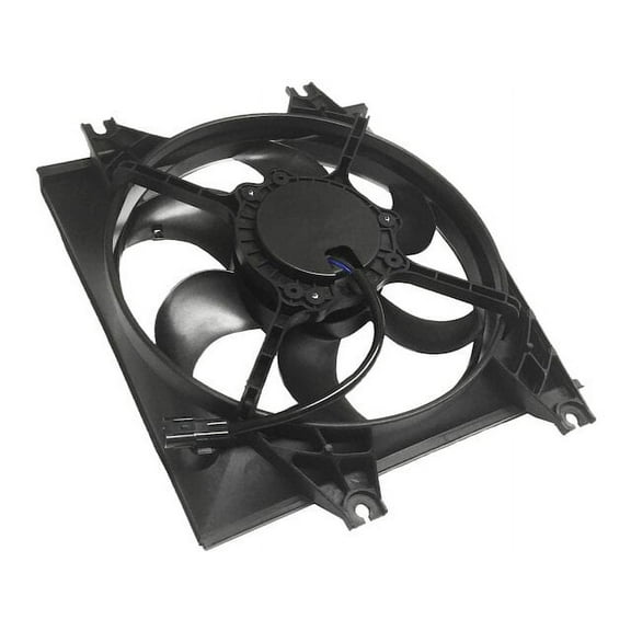 A/C Condenser Fan Assembly - Compatible with 2000 - 2005 Hyundai Accent 2001 2002 2003 2004