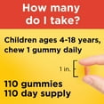 thumbnail image 5 of Nature Made Kids First Vitamin C Gummies, Dietary Supplement for Immune Support, 110 Count, 5 of 8