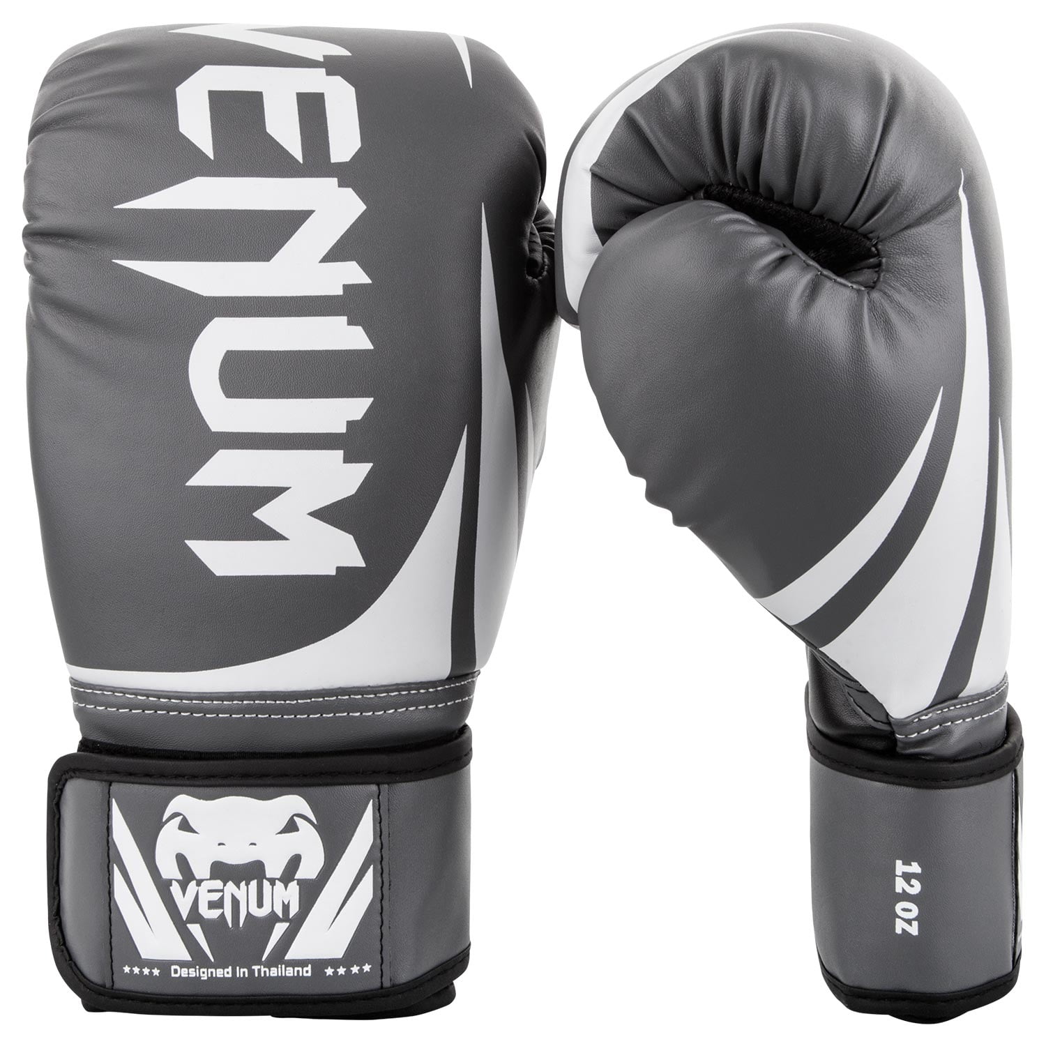 4 oz Venum Challenger 2.0 Kids Training Boxing Gloves Black/Black 