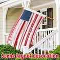 thumbnail image 5 of 4th of July Independence Day 250th Anniversary Star Flag Banner, Patriotic American Flag Star Wall Hanging, Front Door Porch Decoration, 1 Piece (50x27 Inches), 5 of 7