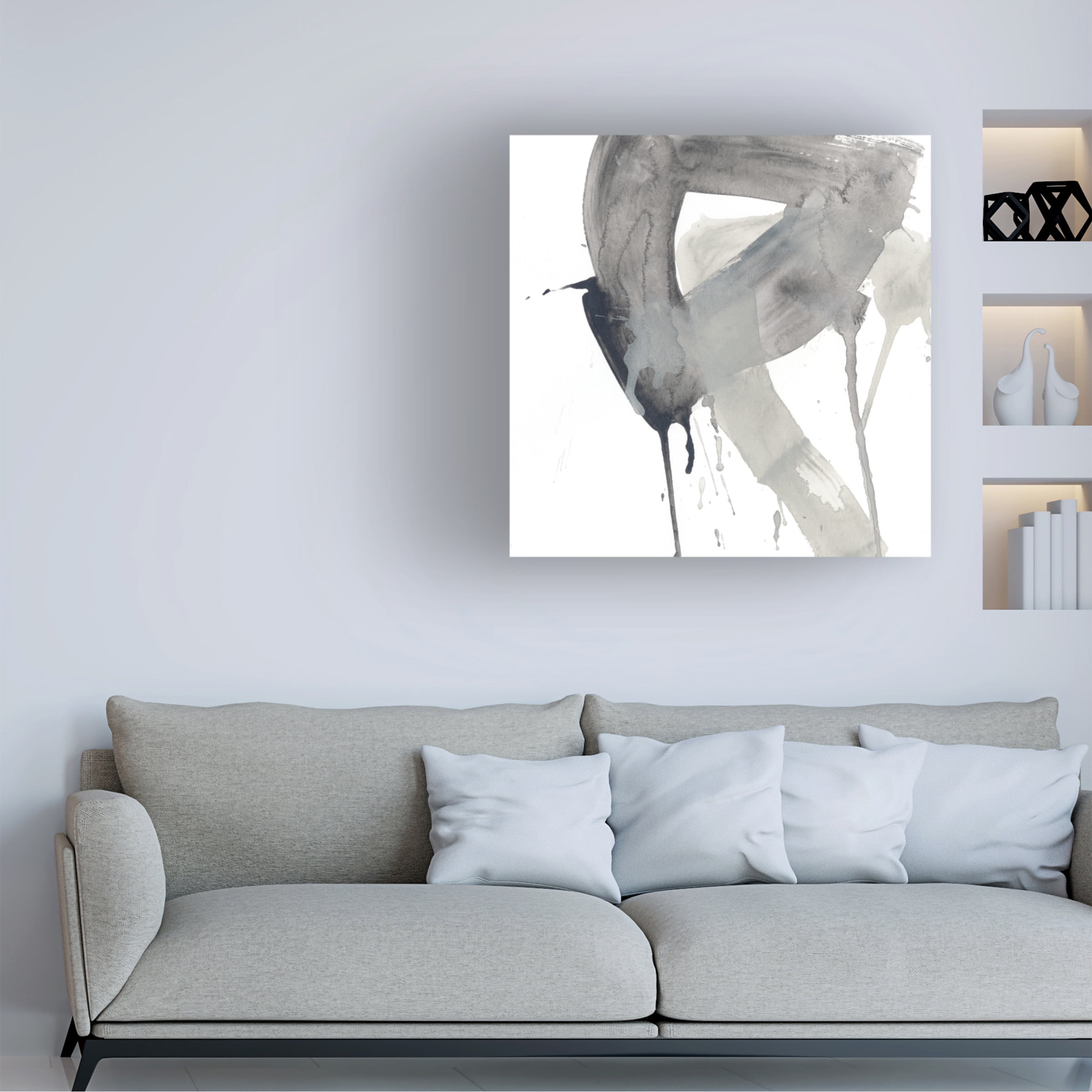 June Erica Vess 'Swath I' Canvas Art