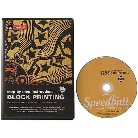 Speedball Block Printing DVD Speedball: Step-by-Step Block Printing