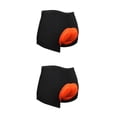 thumbnail image 4 of Advancent Pantalones cortos de ciclismo negros Unisex de alta ropa interior cómoda ropa interior de bicicleta a prueba de golpes Type3 NO3, 4 of 6