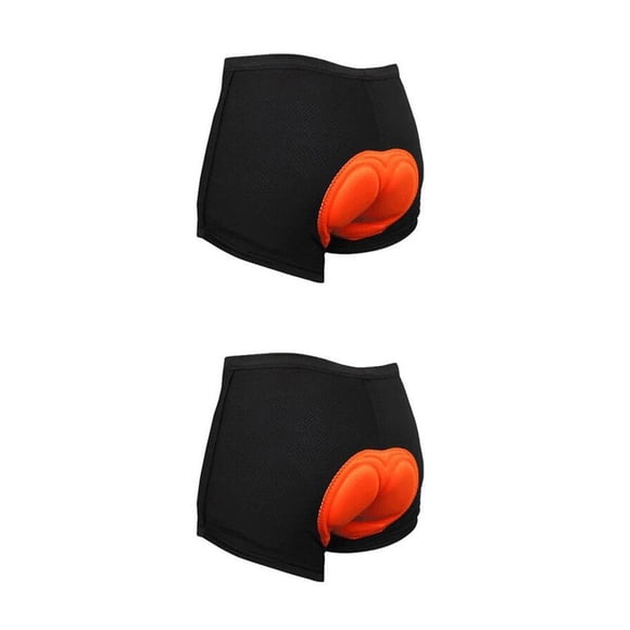 Sonducket Hombres/mujeres esponja de silicona transpirable transpiración deporte pantalones cortos acolchados Casual algodón mezclado bicicleta Type2 NO2