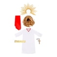 thumbnail image 2 of Conjunto de disfraz medieval de Jesús para niños, decoración, accesorios de moda para cumpleaños S, 2 of 9