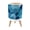 Color 3, variant on Small Trash Can with Lid Elegant White Herons Golden Floral Dark 1.8 Gallon Dog Proof Trash Can Round Garbage Can Waste Bin Wastebasket for Bathroom Bedroom Living Room