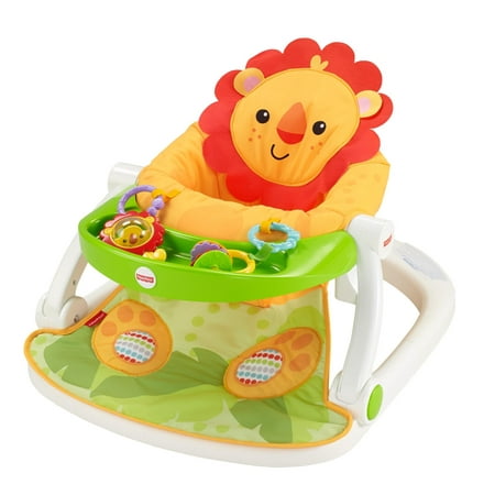 Fisher-Price Sit-Me-Up Lion Floor Seat with Removable (Best Infant Floor Seat)