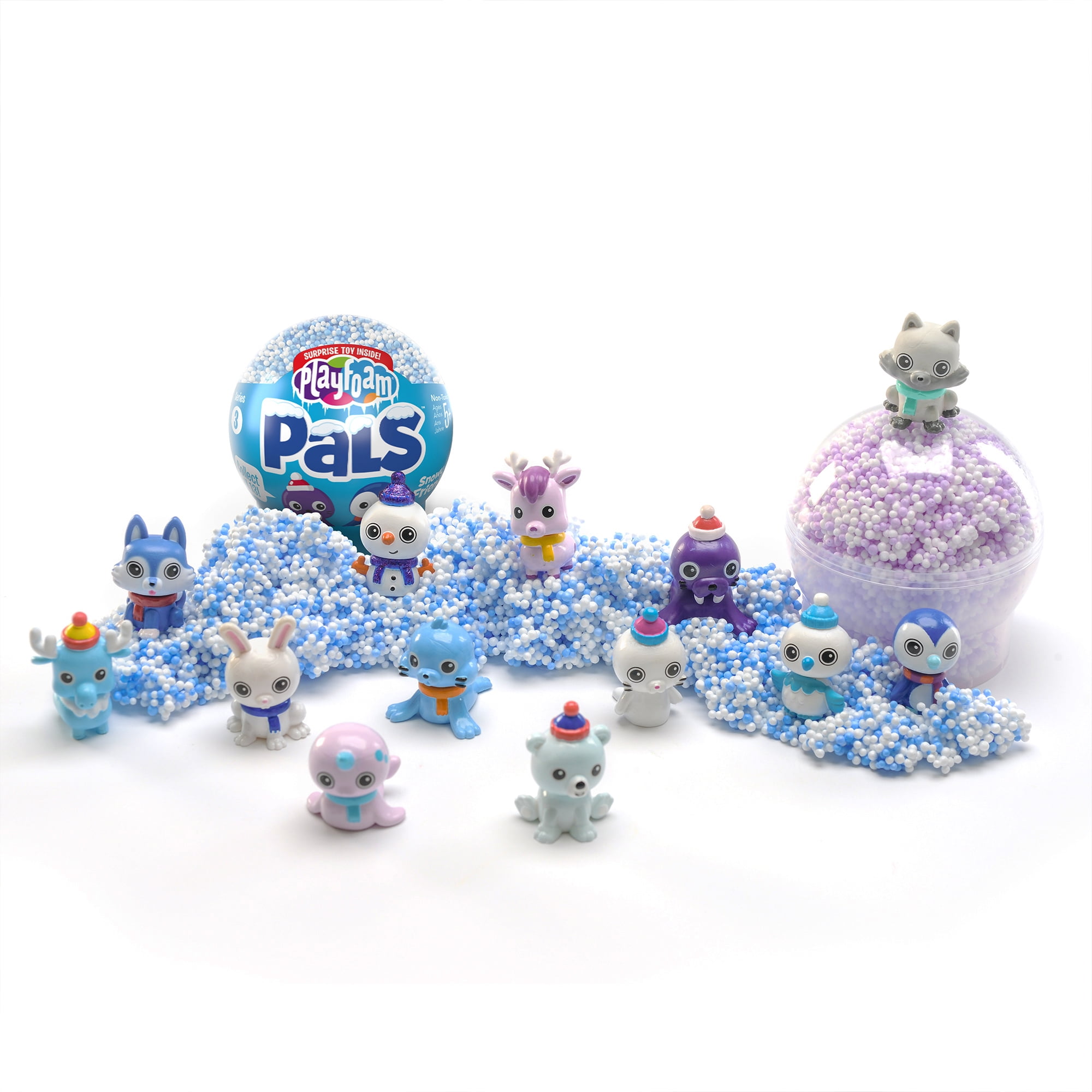 Playfoam Pals Snowy Friends Series 3, 6Pack
