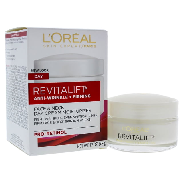Revitalift Hydratant Anti-Rides et Raffermissant pour le Visage et le Cou par L'Oréal Paris pour Unisexe - 1,7 oz