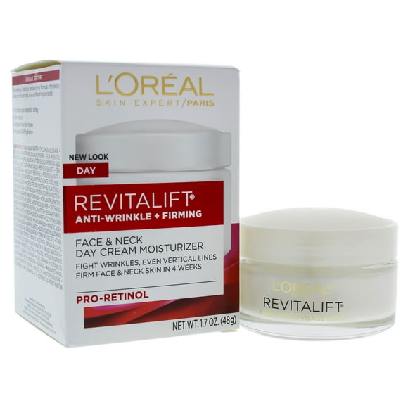 Revitalift Anti-Wrinkle and Firming Moisturizer For Face and Neck by LOreal Paris for Unisex - 1.7 oz