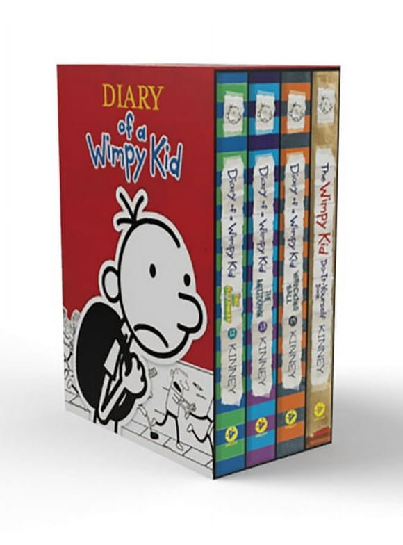 Diary of a Wimpy Kid: Diary of a Wimpy Kid Box of Books (12-14 plus DIY) (Multiple copy pack)