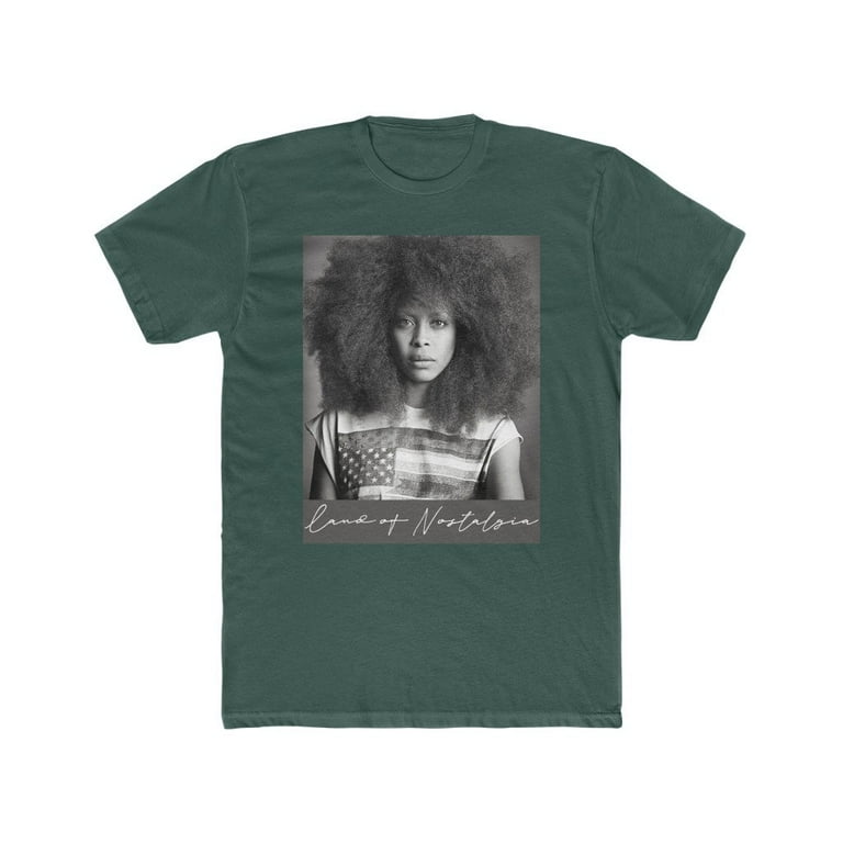 Land of Nostalgia Erykah Badu Vintage Men's Cotton Crew Tee
